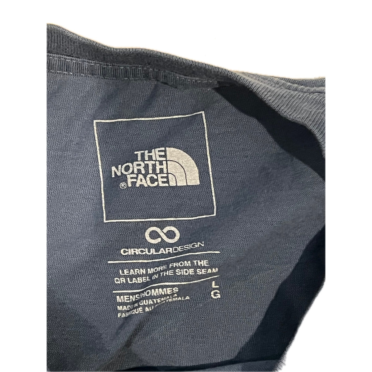 The North Face Blue Gray T-Shirt Mens Large