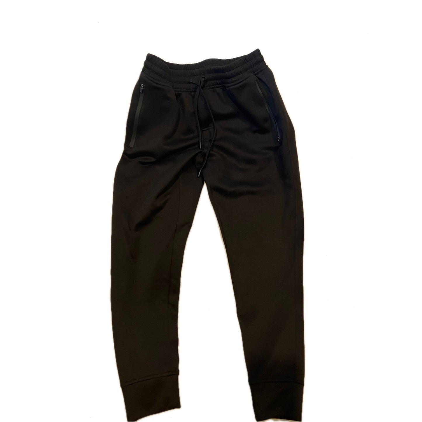 Jogging Noir Zippé Poches Homme Taille M