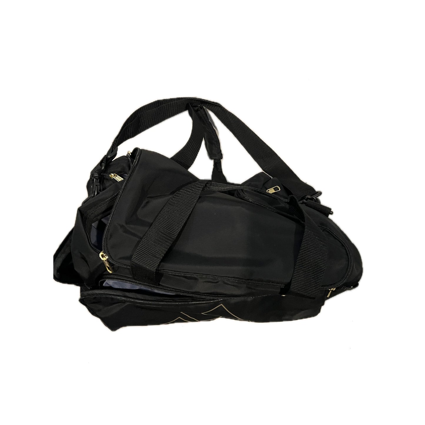 Adidas Defender Medium 20"x12"x10" White Black Duffel Bag