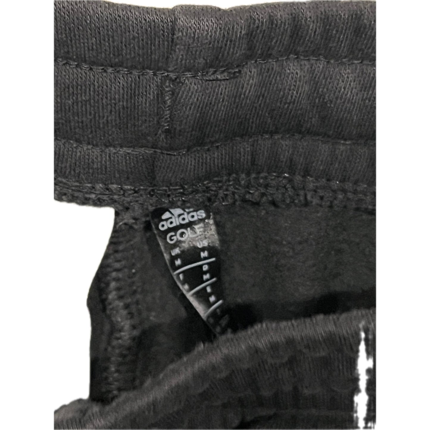 Adidas Golf Black White Ankle Cuffed Sweats Joggers Mens M