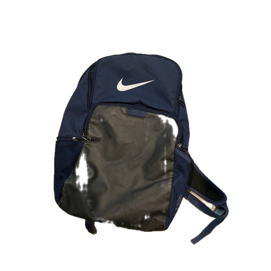 Mochila de entrenamiento Nike Brasilia 9.5 XL de 30L, azul y negra