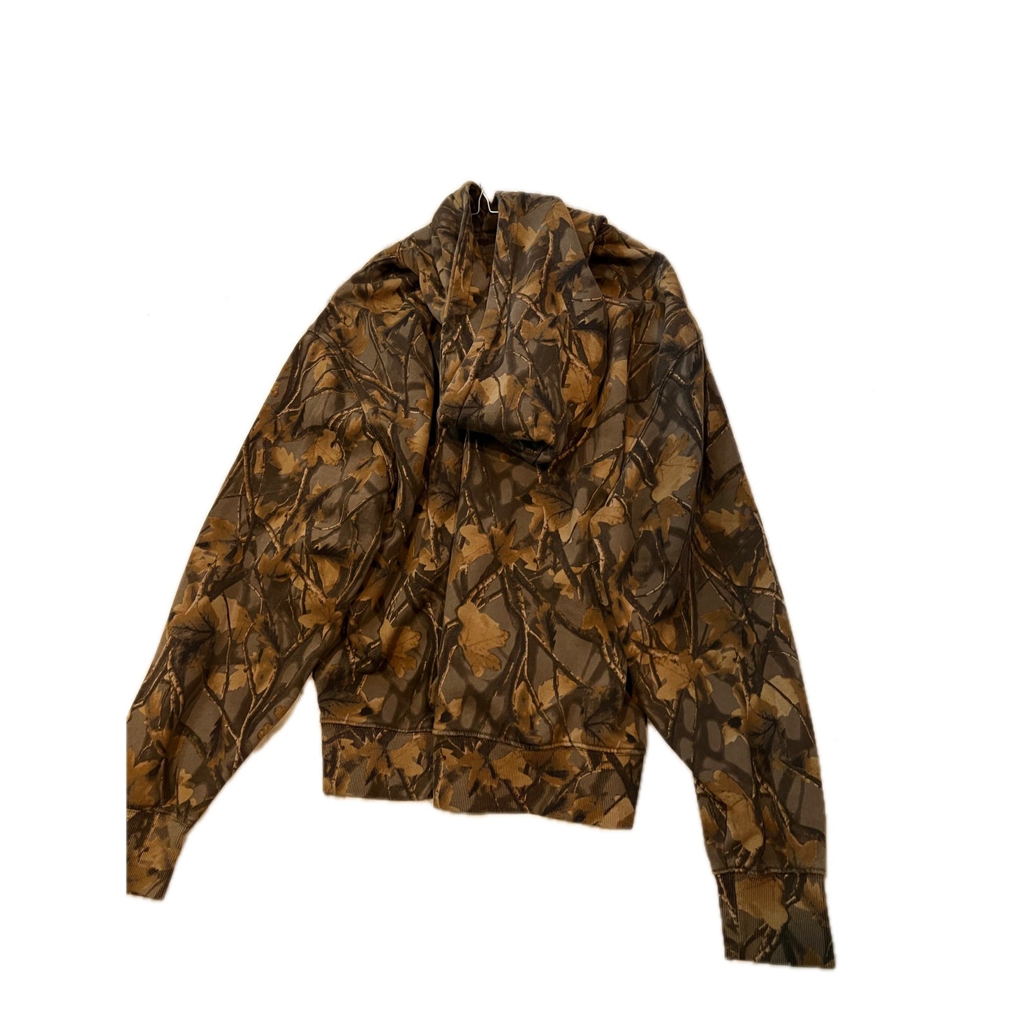 Old Navy Sweat à capuche camouflage marron homme Taille L