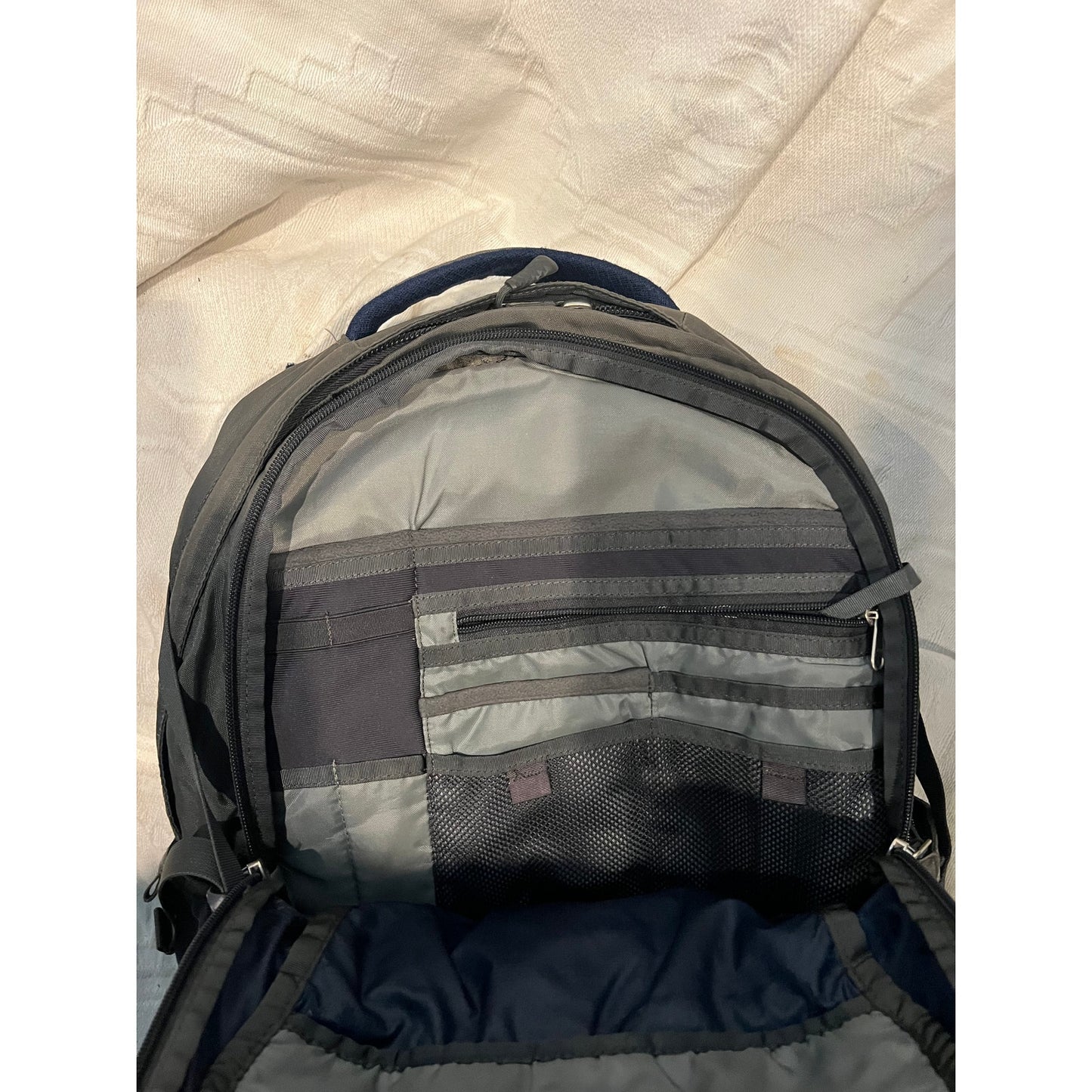 The North Face Recon Blue Black Backpack