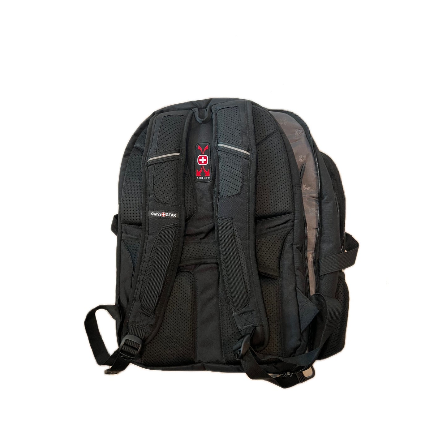 Swiss Gear 3760 Laptop Backpack Black Red