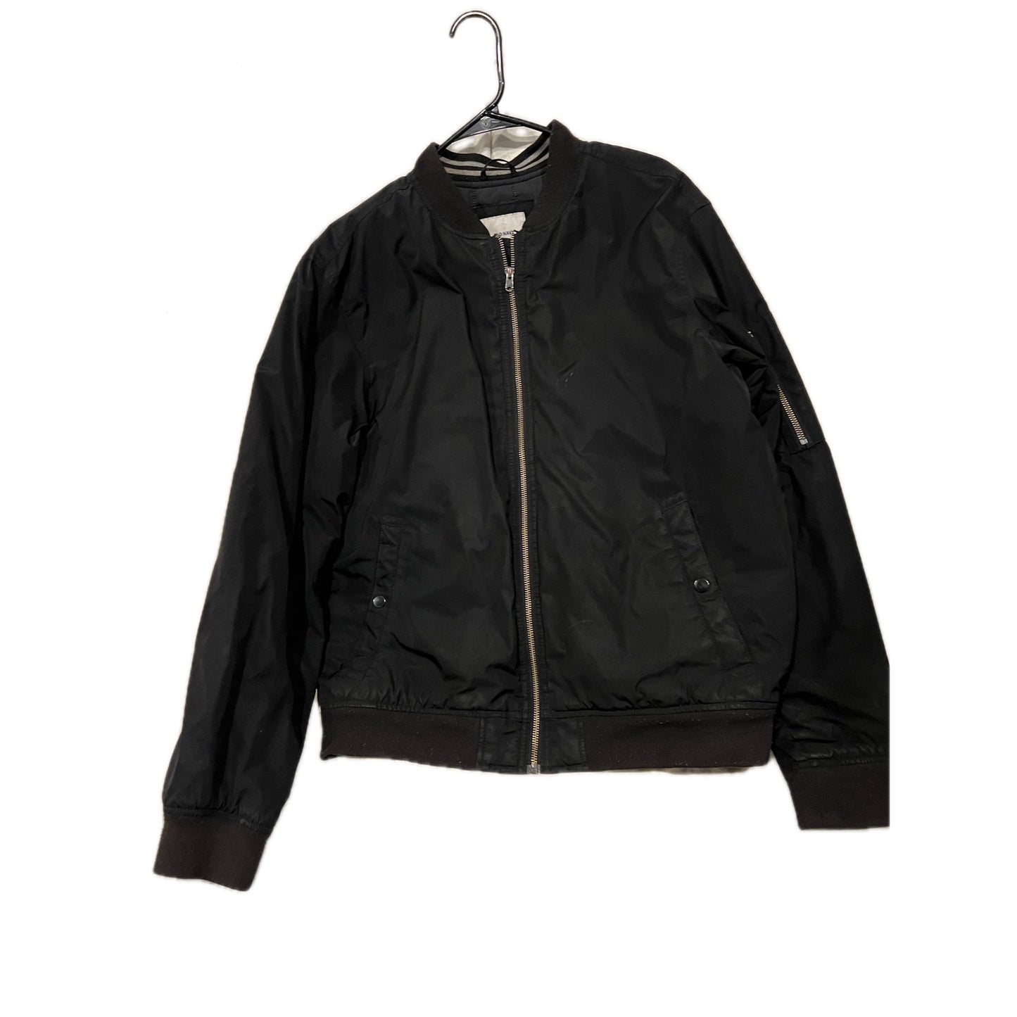 Blouson aviateur noir Old Navy, taille L femme