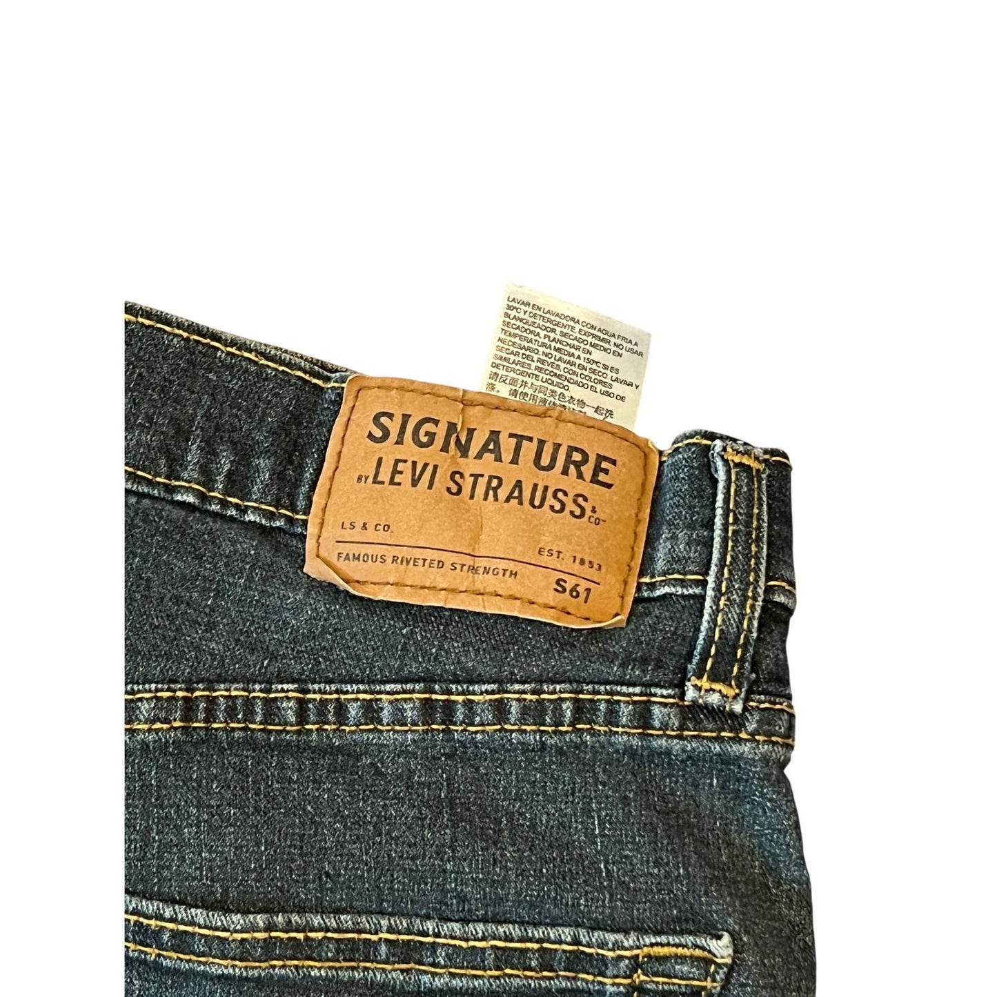 Levi's Signature S61 Relaxed Fit Jeans, Men's 32x32