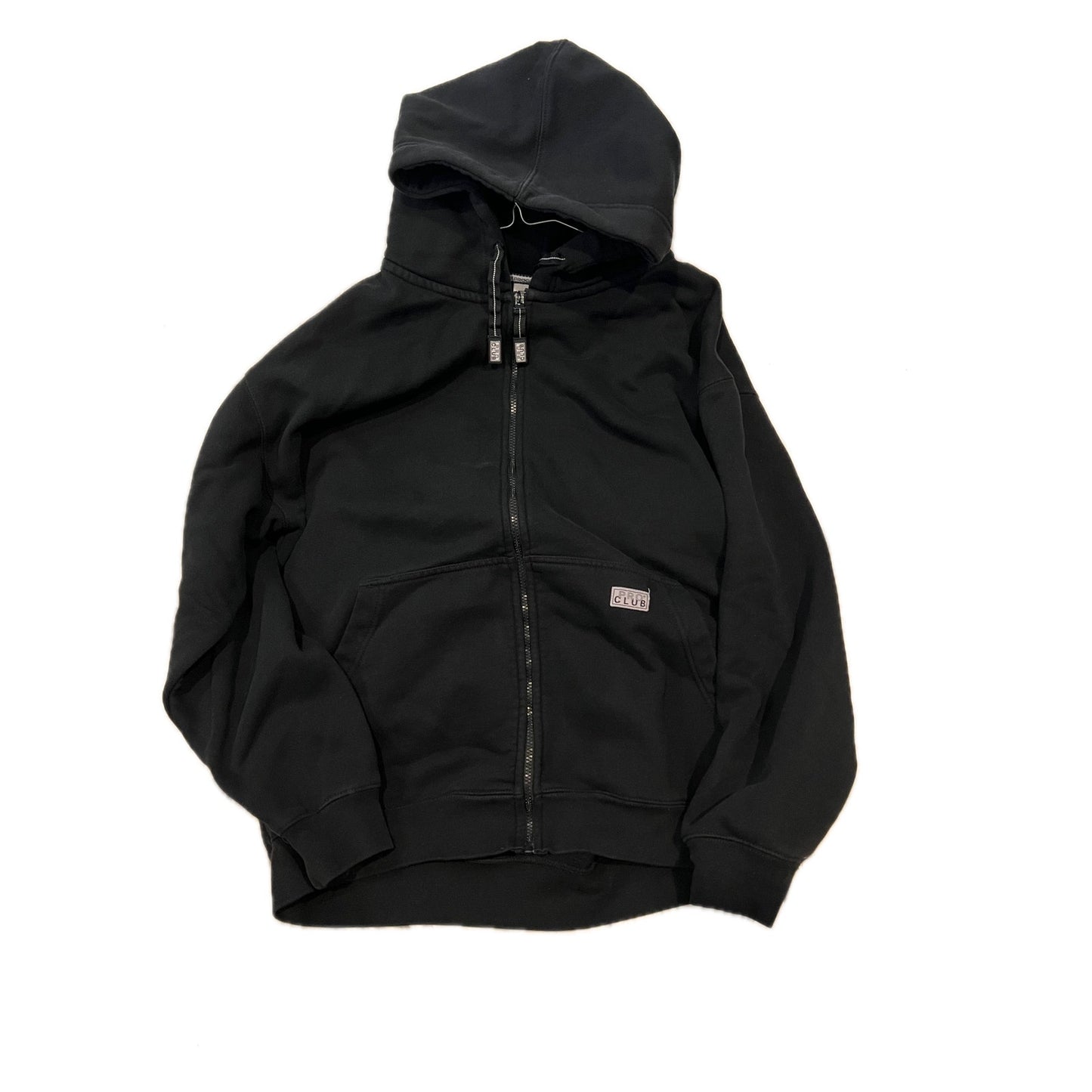 Pro Club Heavy Weight Black Full Zip Hoodie - Size XL