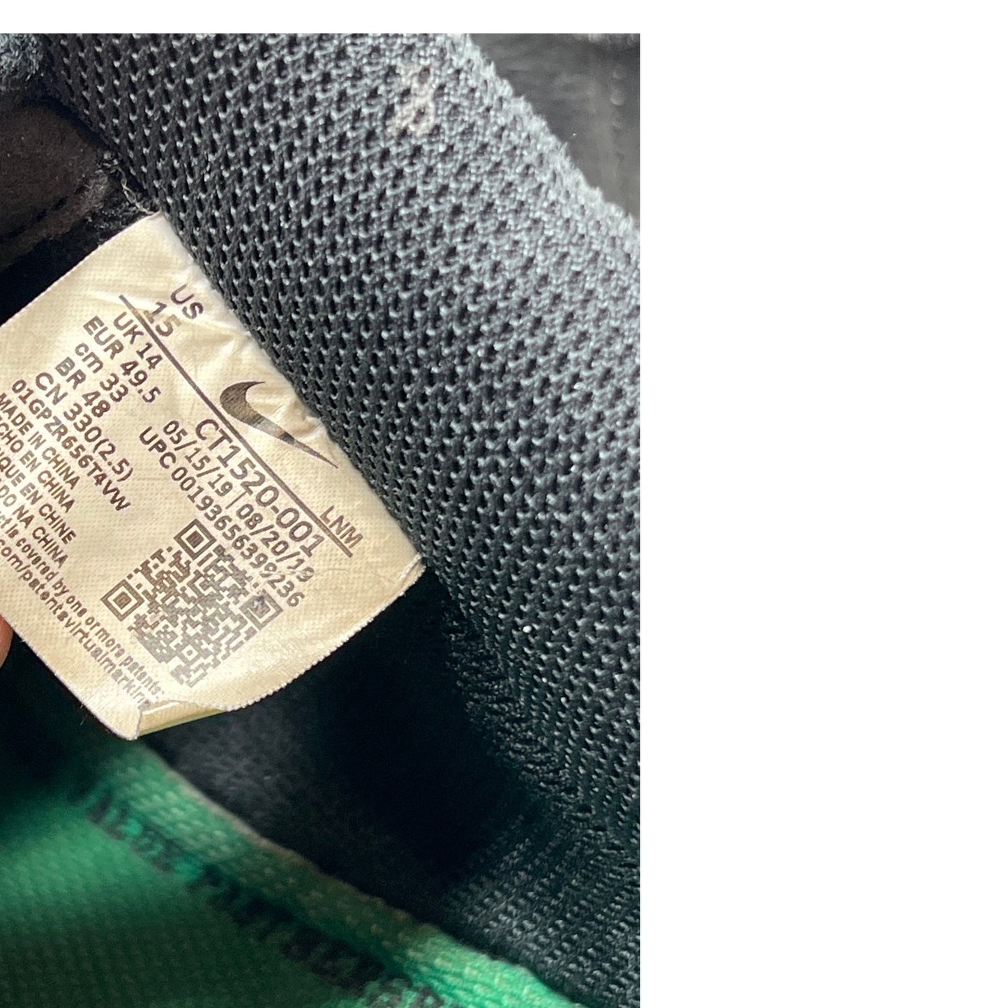 Nike Air Force 1 07 All For 1 Chicago Mens 15 CT1520-001