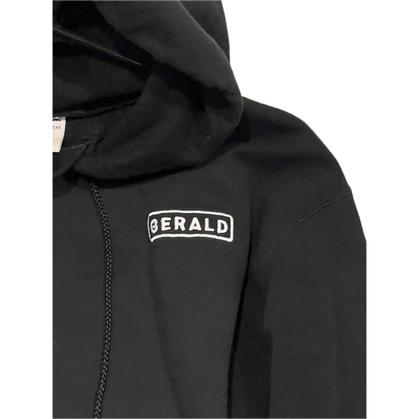 Champion Gerald Black Hoodie, Men's Large