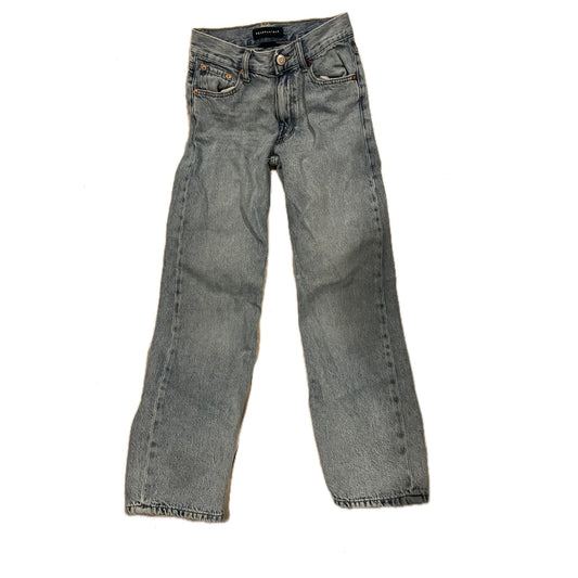 Aeropostale Jean ample taille haute Femme 00 court