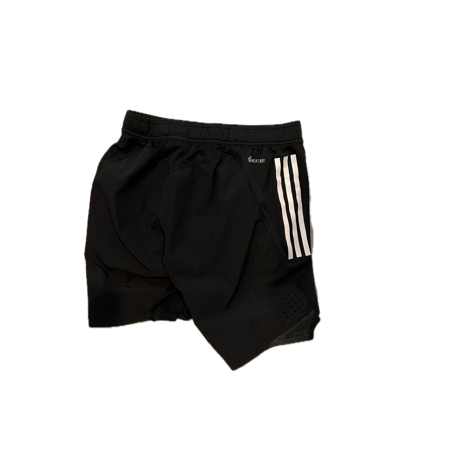 Adidas Black and White 8" Inseam Training Shorts Mens Med