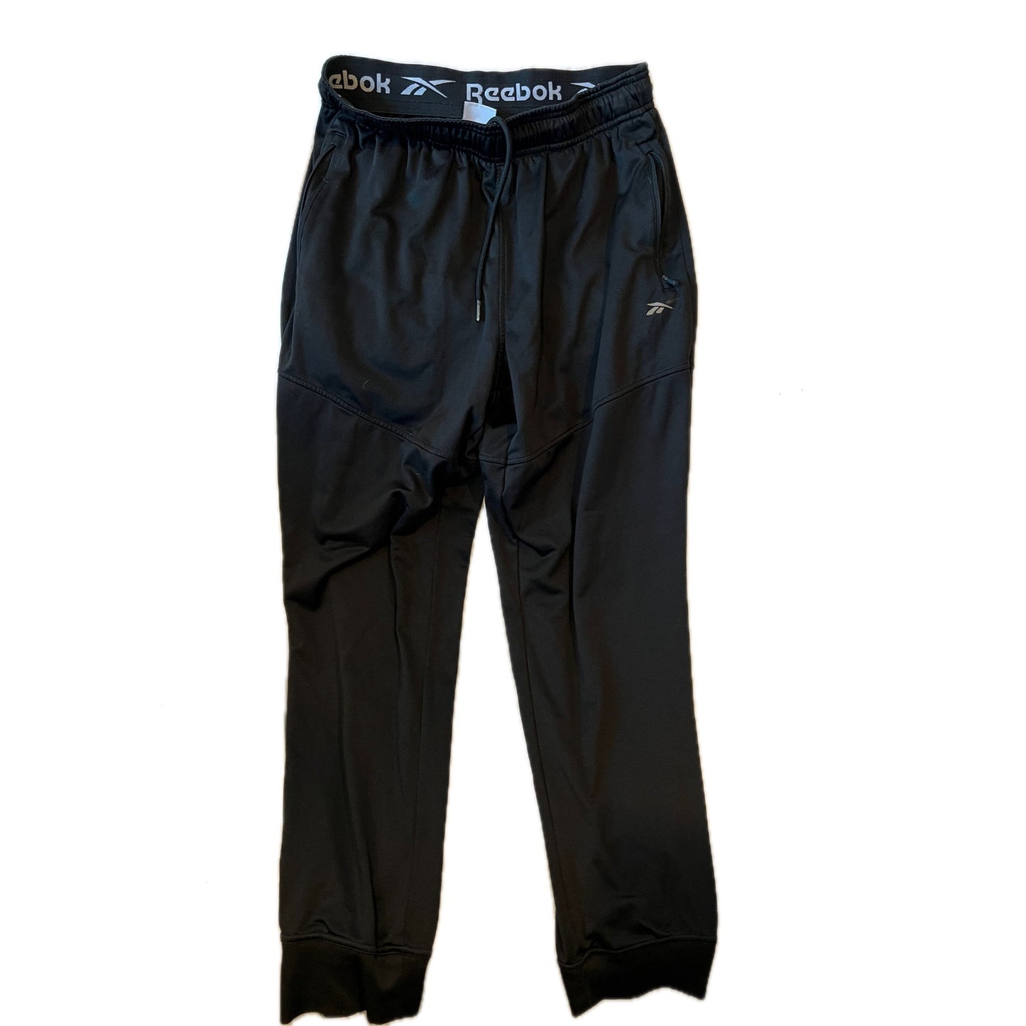 Reebok Black Cuffed Sweatpants Joggers Mens L