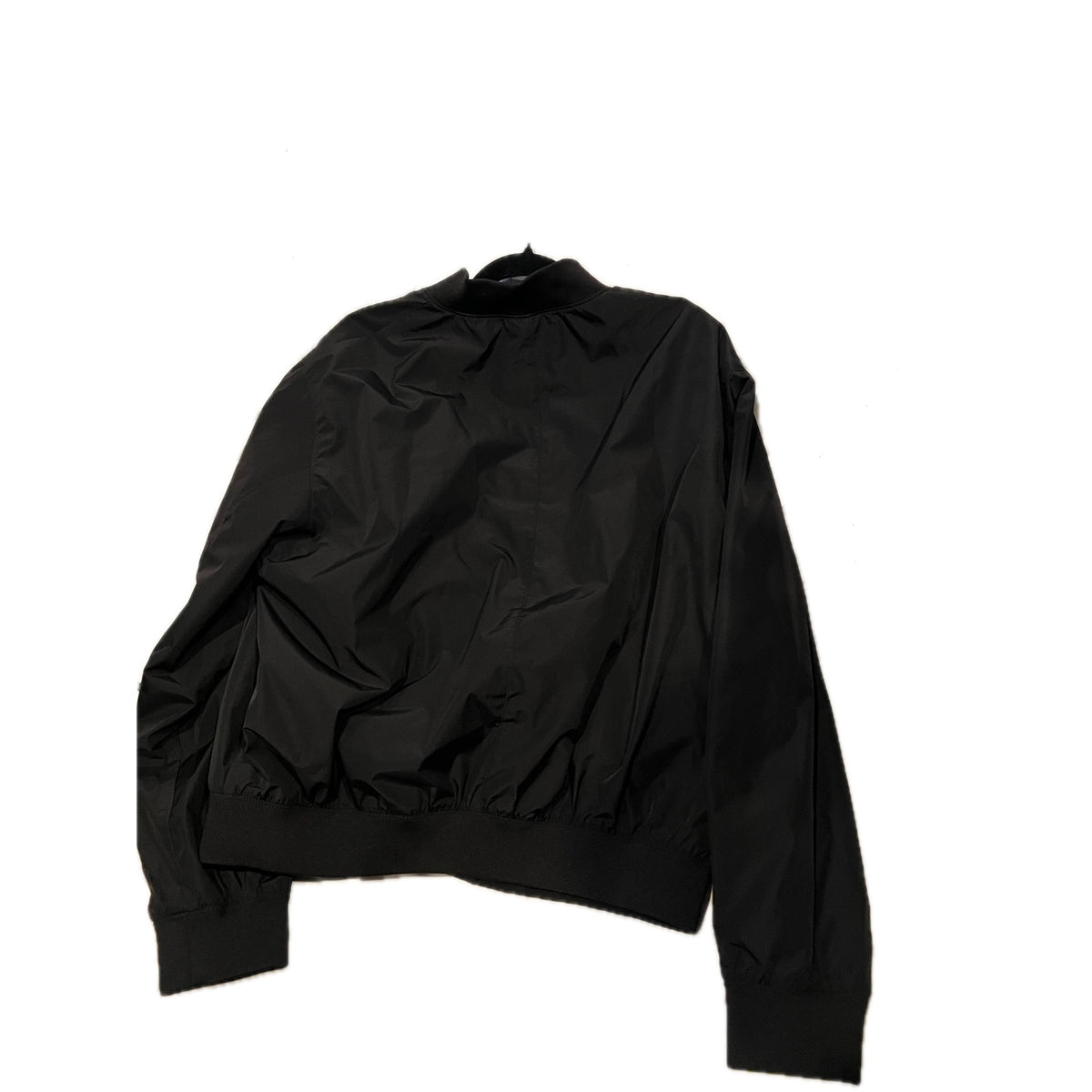 H&M Black Bomber Jacket Womans Large