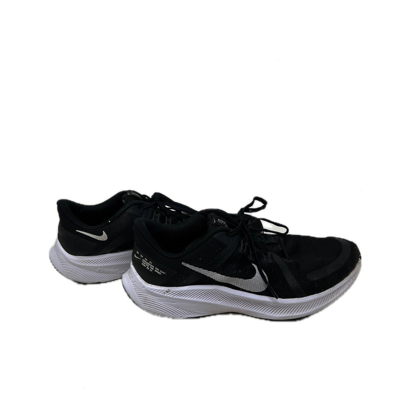 Nike Quest 4 Black White Running Shoes Mens 11