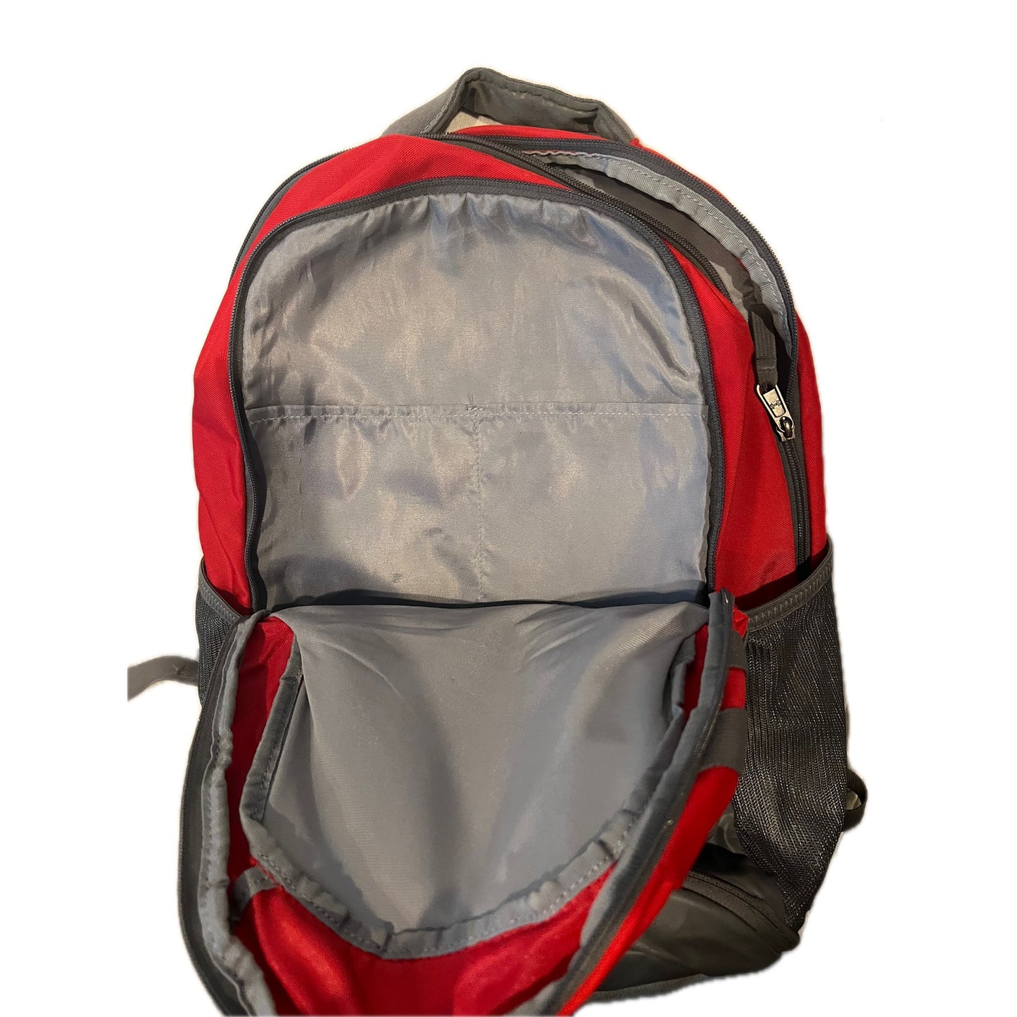 Under Armour Red Black Hustle 5.0 Backpack