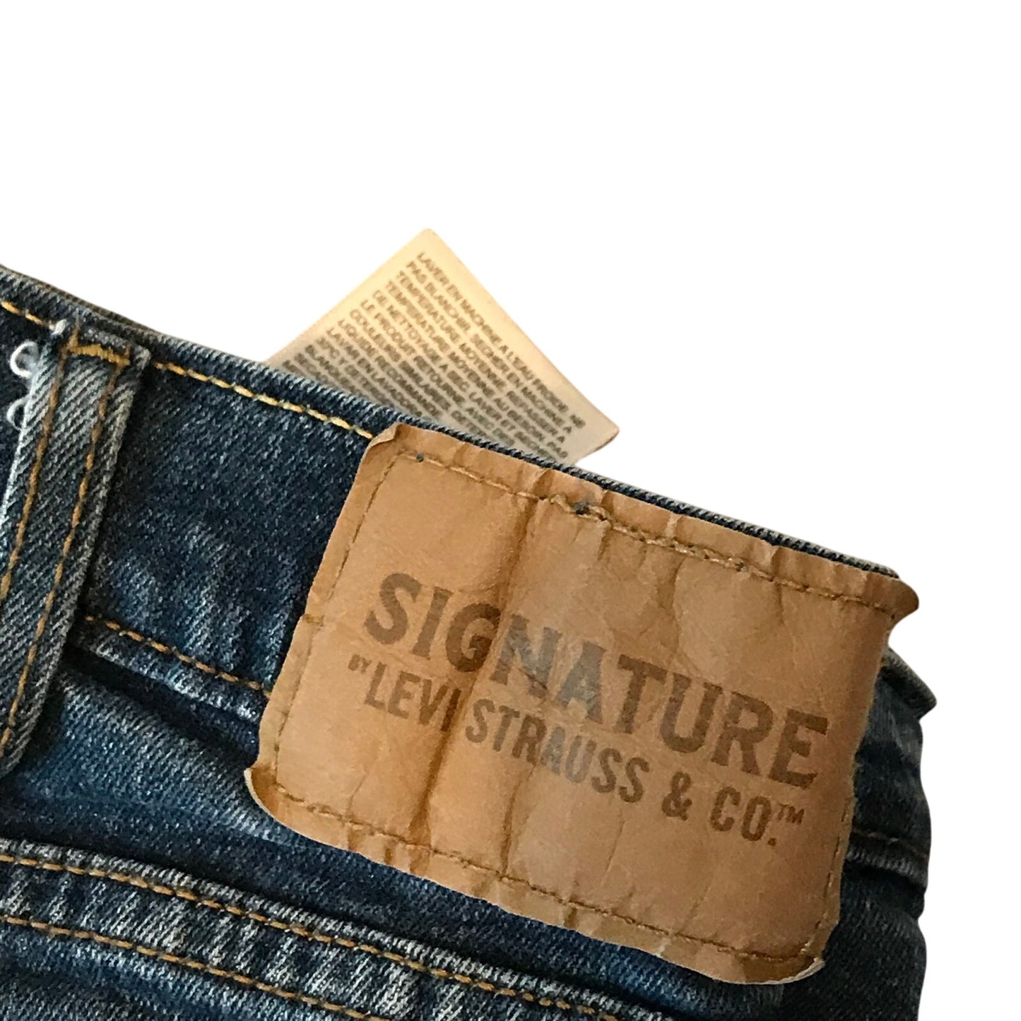 Signature by Levi's S51 Straight Jeans Mens 38x32