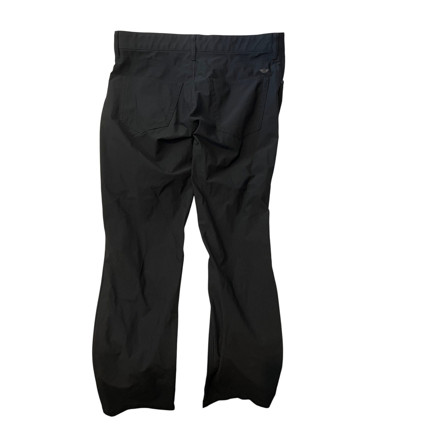 Pantalon Chino Coupe Droite Homme Dockers Go Noir Devant Plat 32x34