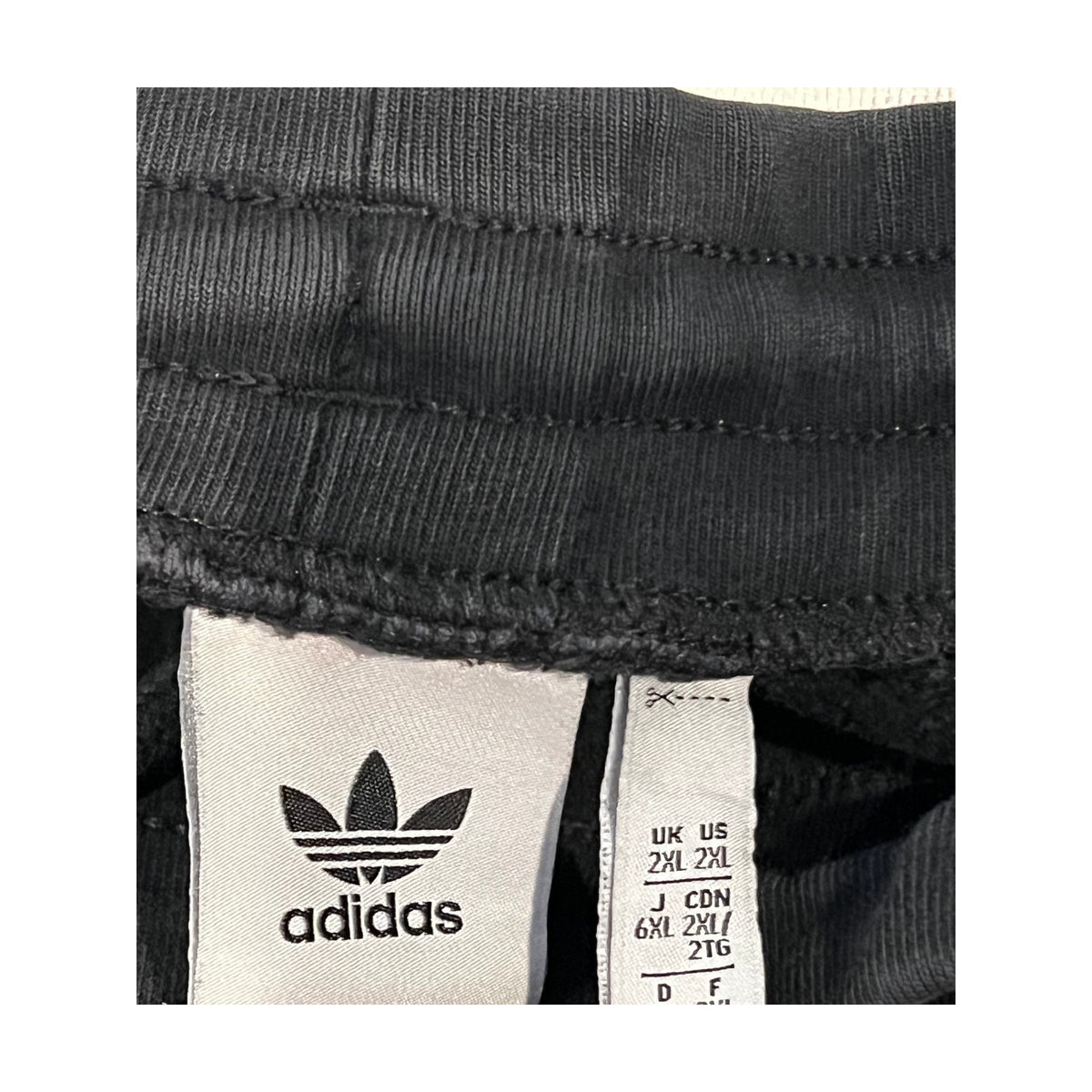 Adidas Black Sweat Pants Mens 2XL