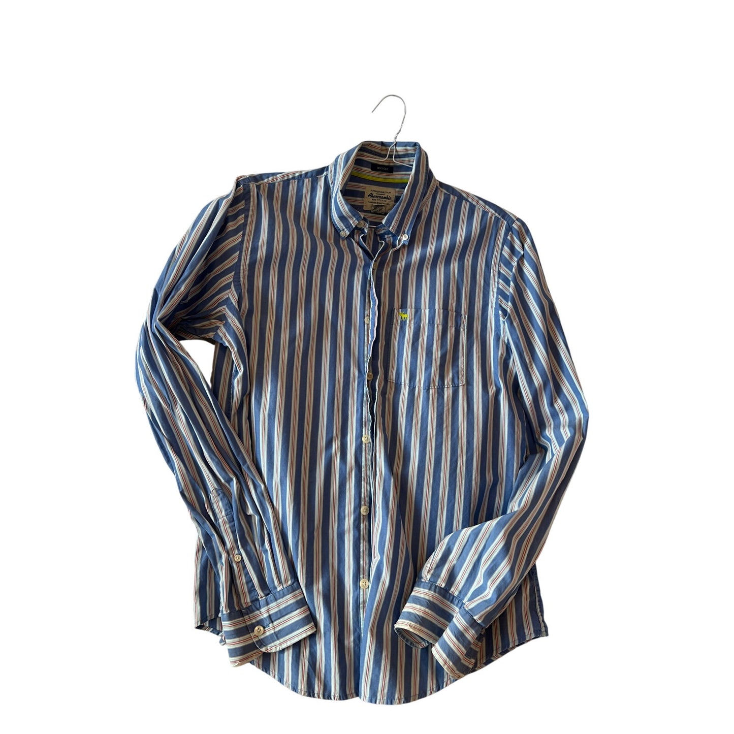 Camisa de vestir de manga larga Abercrombie & Fitch para hombre L