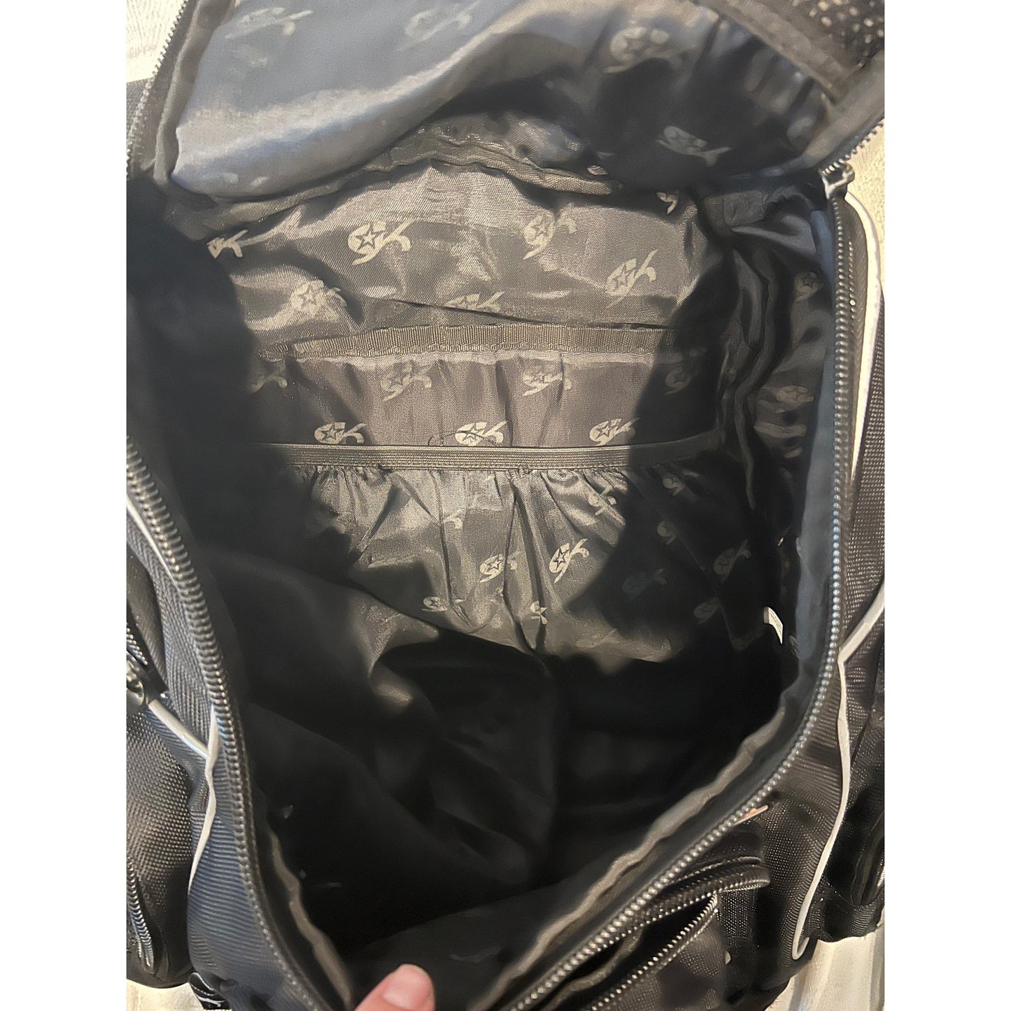 CK Star 42L Top Loading Black Backpack