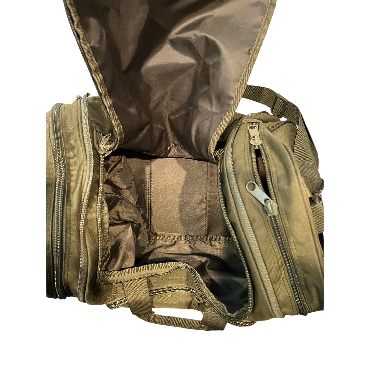 Heavy Canvas Tactical Drab Green 31L Duffel 22"x12"x10"