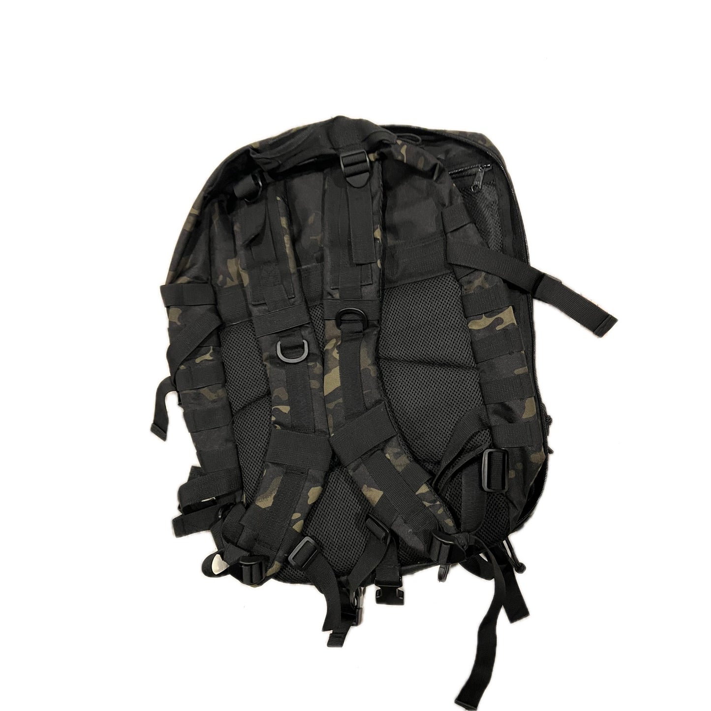 Sac à Dos Tactique Camouflage Vert Noir Générique 36L