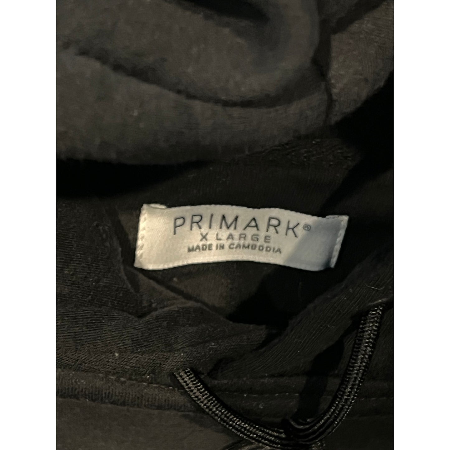 Primark Black Hoodie - Size XLarge
