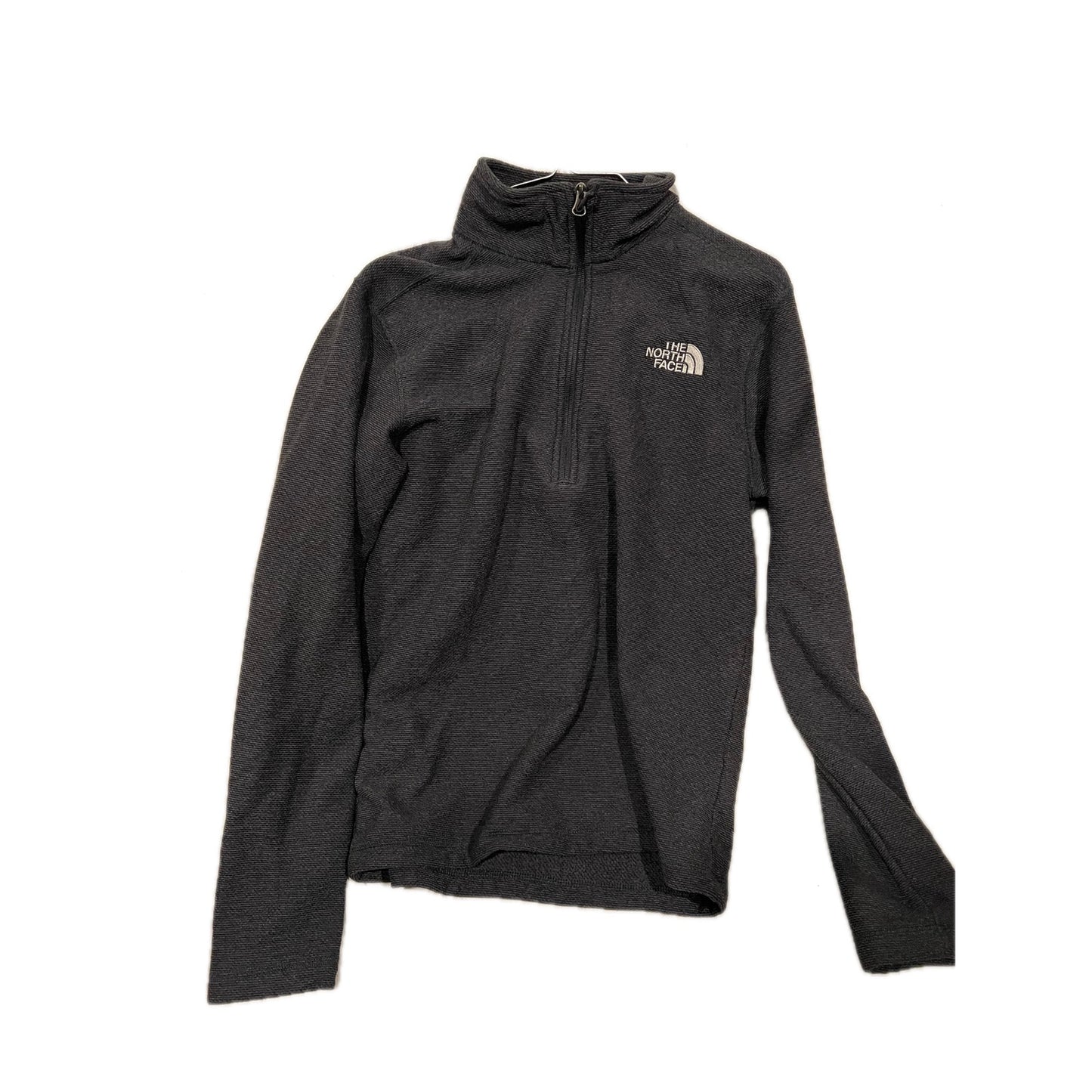The North Face Charcoal Grey Men's Qtr Zip Mens Small