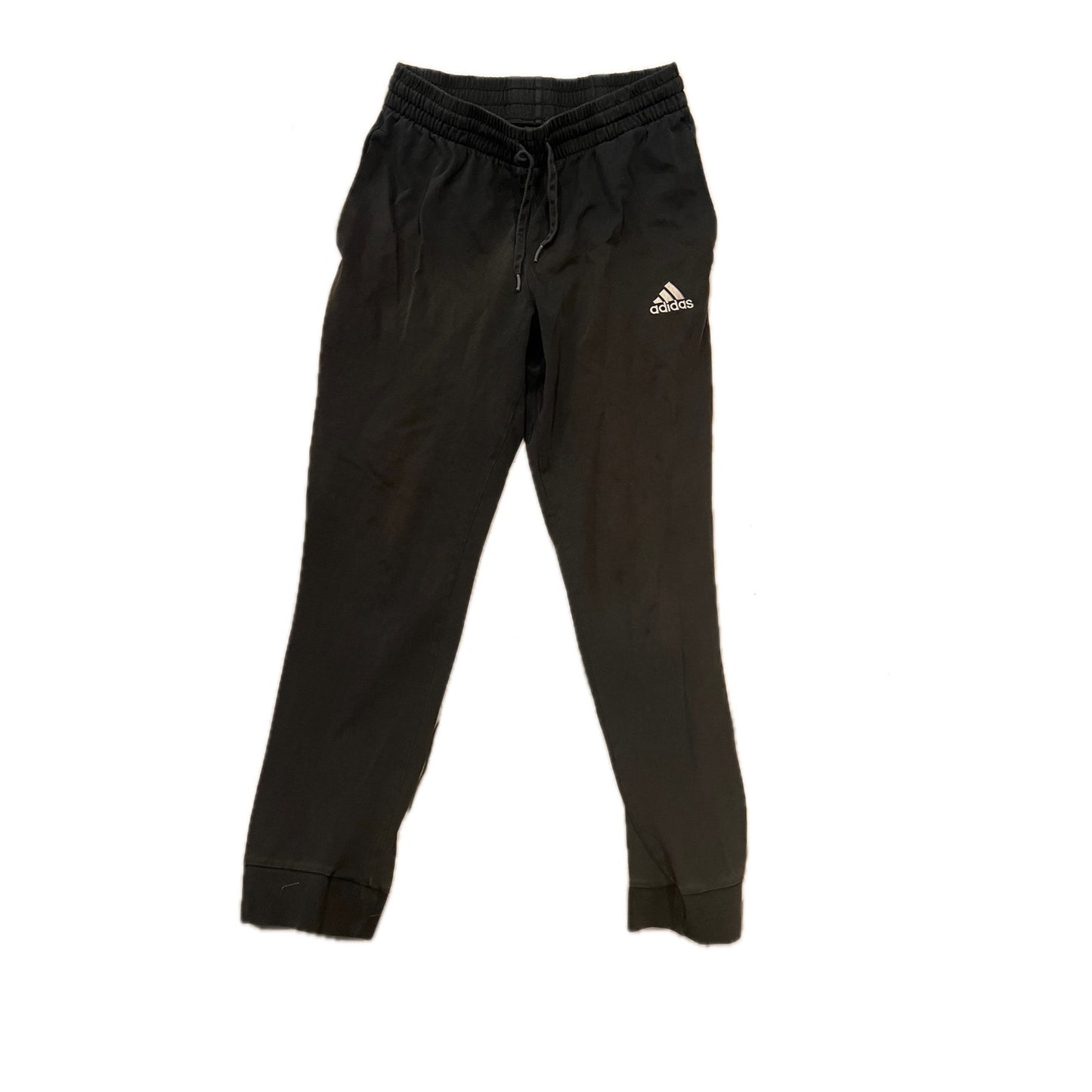 Adidas Three Stripe Black Sweatpants Mens M