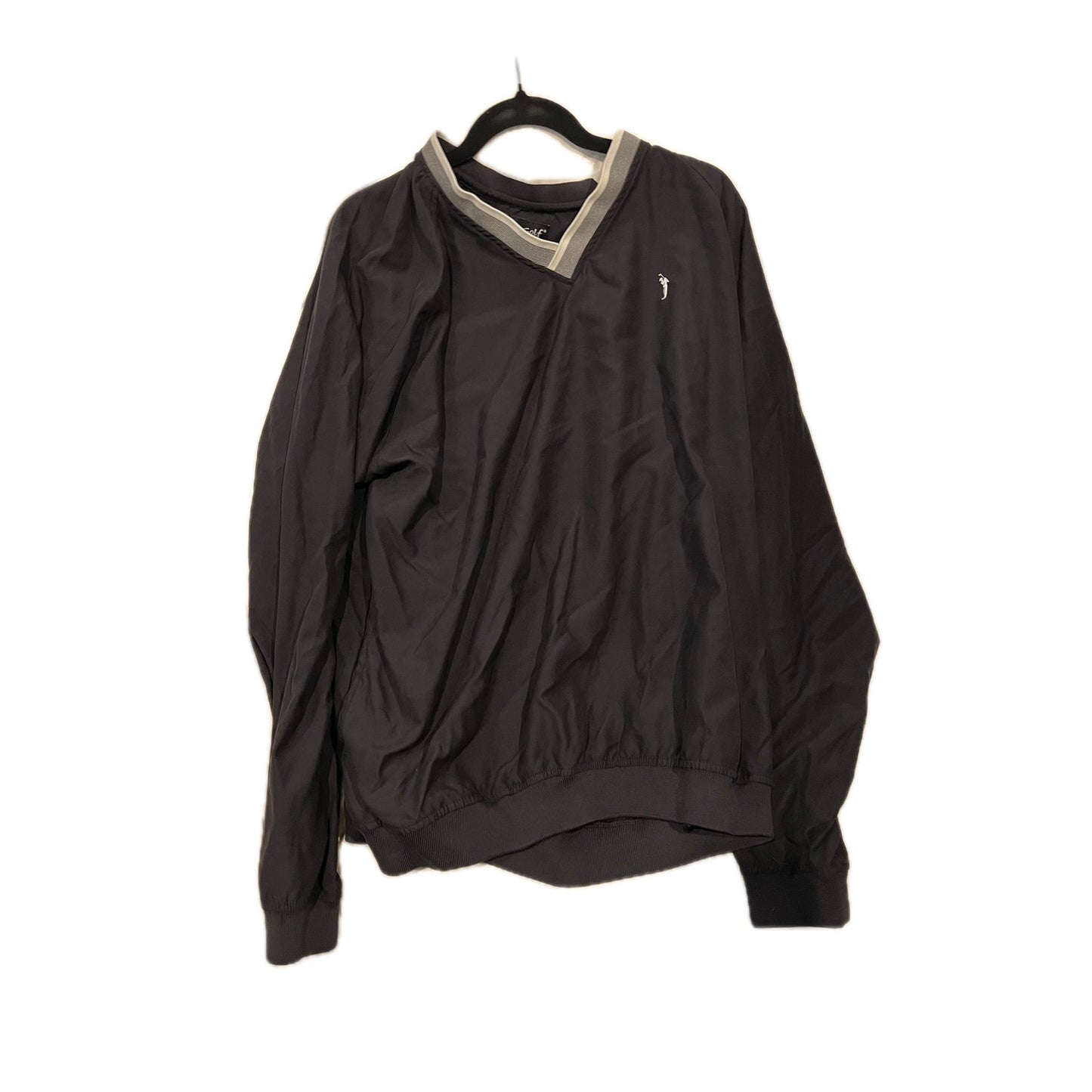 Pull noir col en V Austin Golf homme taille L