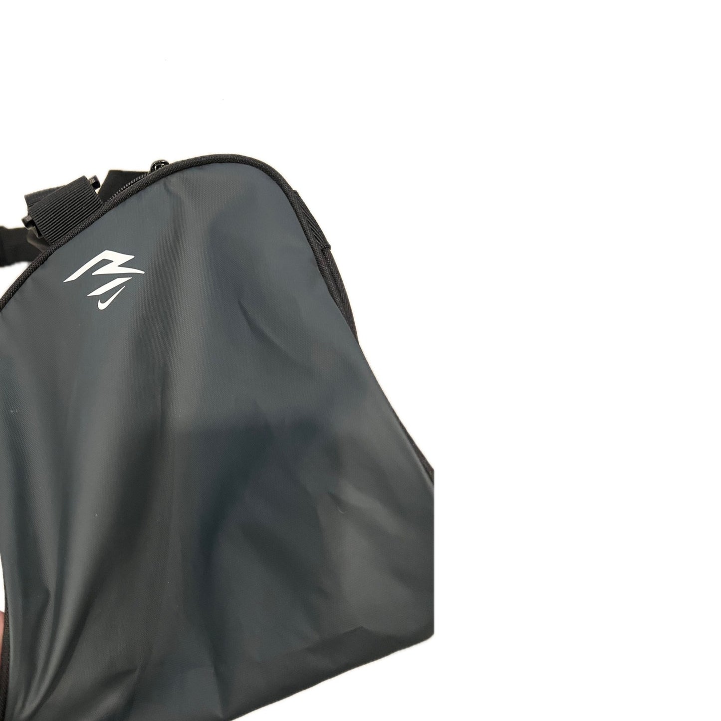 Nike Russell Wilson 3 Black White Duffel Gym Bag 16"x8"x8"