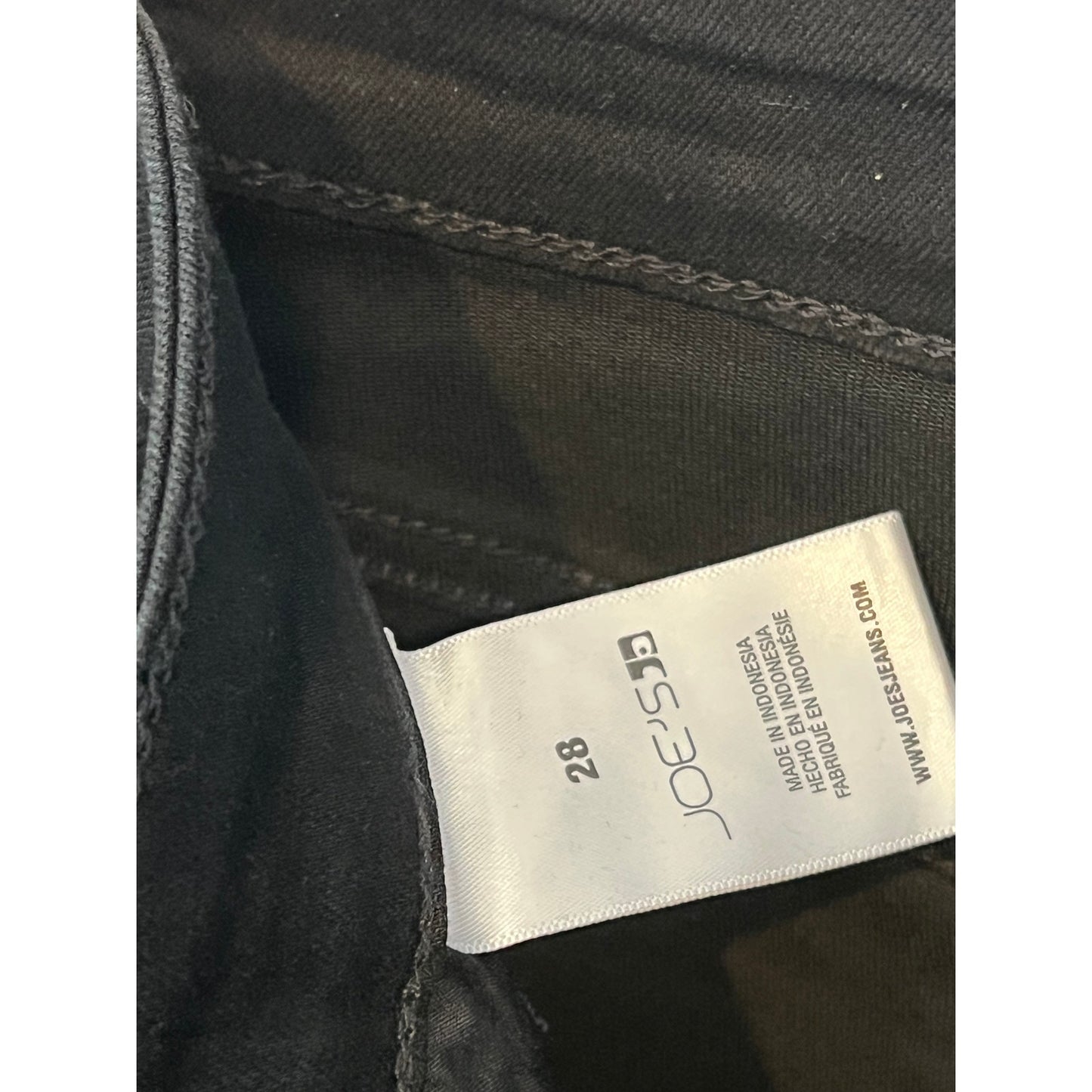 Jean fuselé noir unisexe Joe's Jeans 28x28