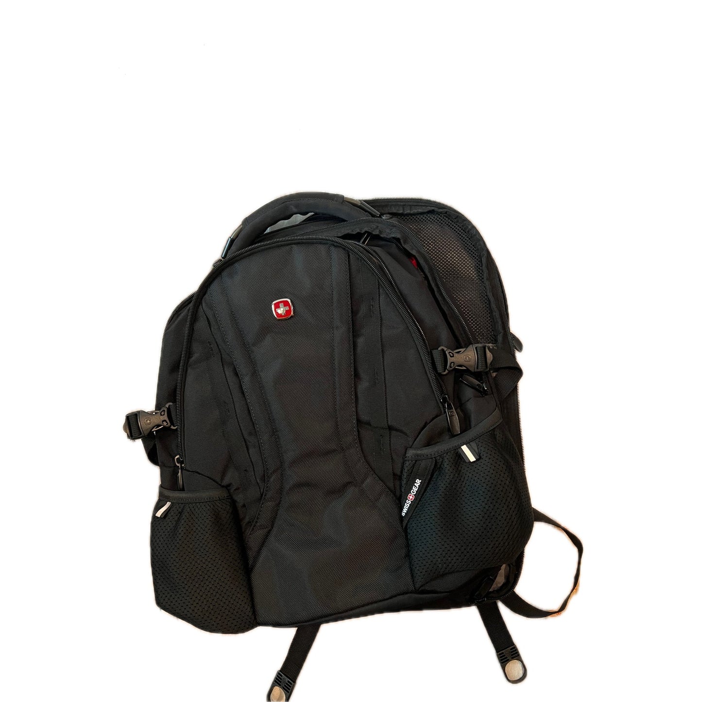 Swiss Gear 3760 Laptop Backpack Black Red