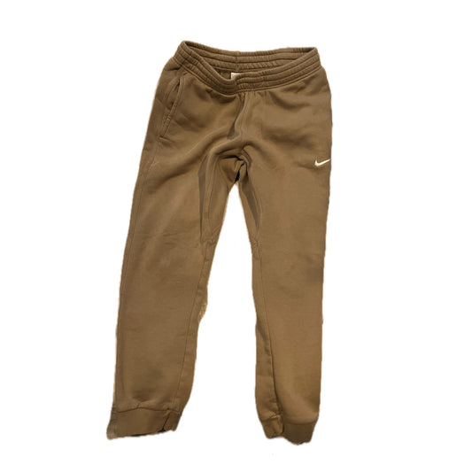 Nike Beige cuffed Ankle Sweatpants Mens Large