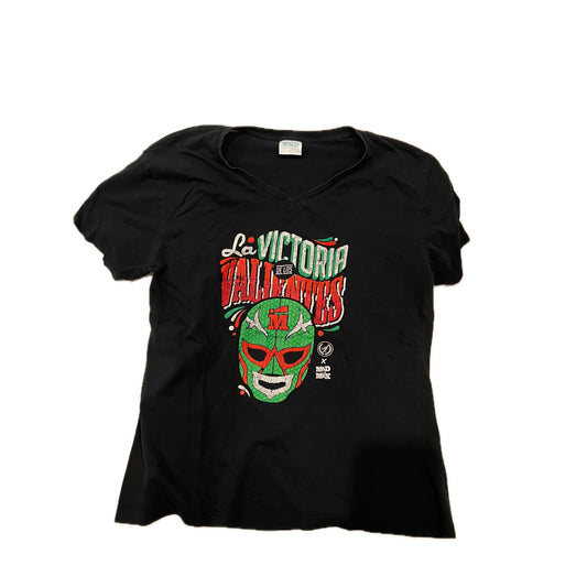 Mad Mex WWE La Victoria De Los Valientes Blck T-Shirt Mens L