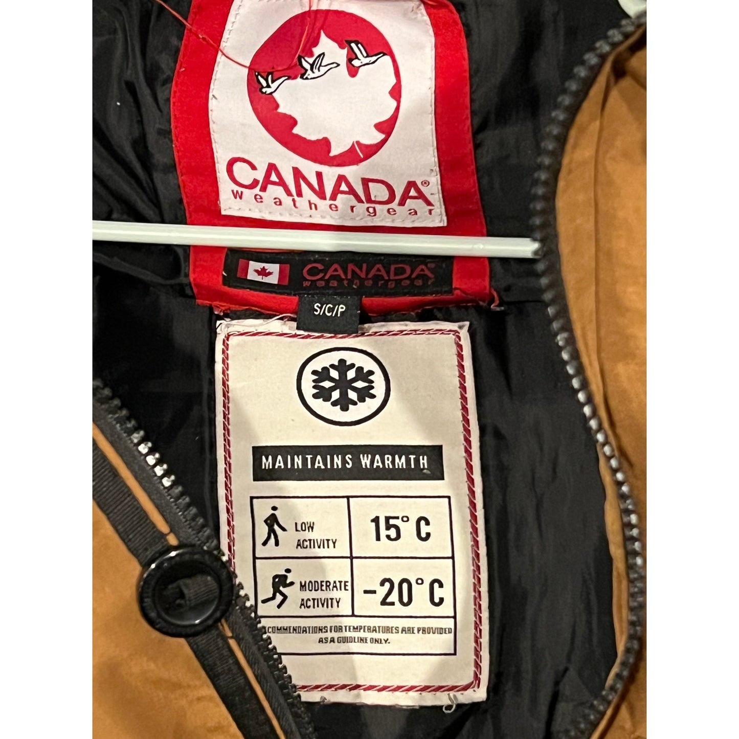 Canada Weathergear Hooded Parka Jacket Womans S