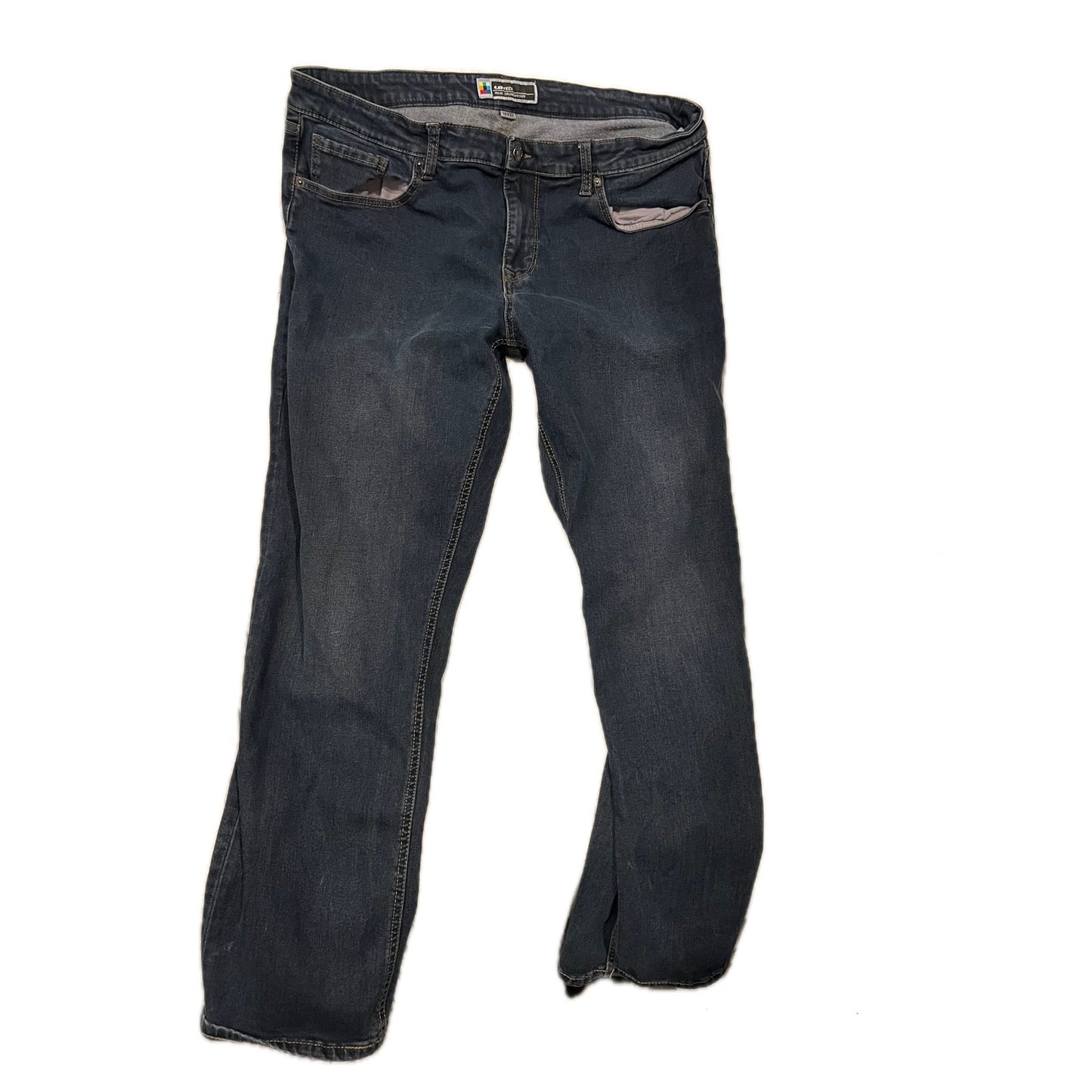 UB Tech Jeans Rectos Azules Hombre 38x32