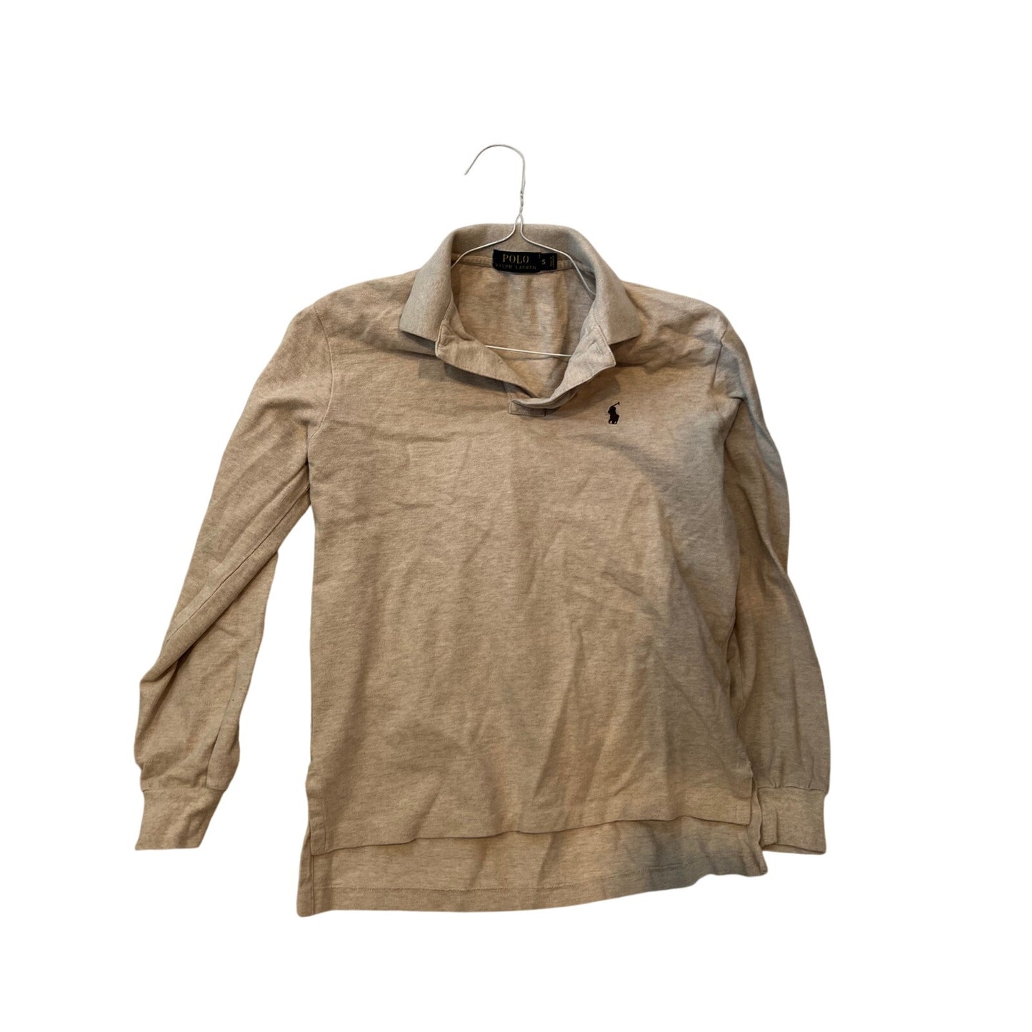 Polo Ralph Lauren Pull de rugby à manches longues beige homme taille S