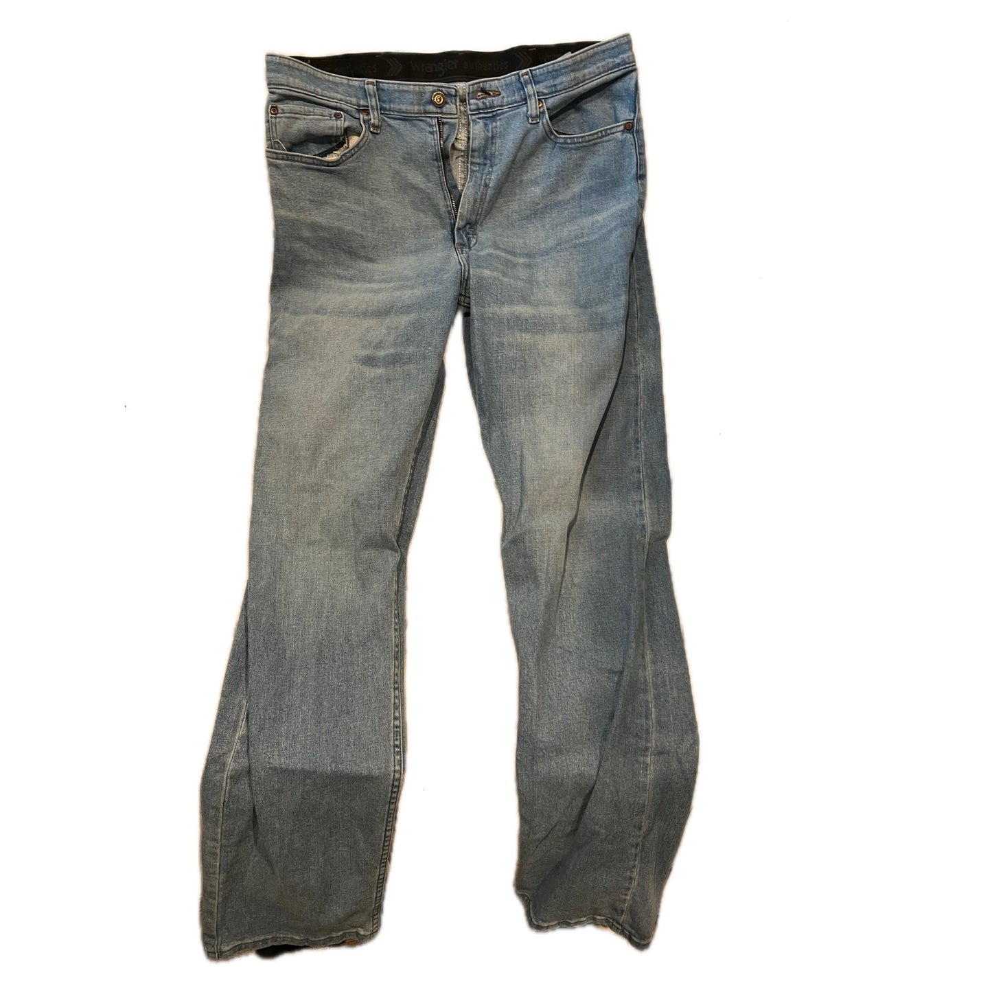 Wrangler Authentic Straight Leg Jeans Homme 34x36