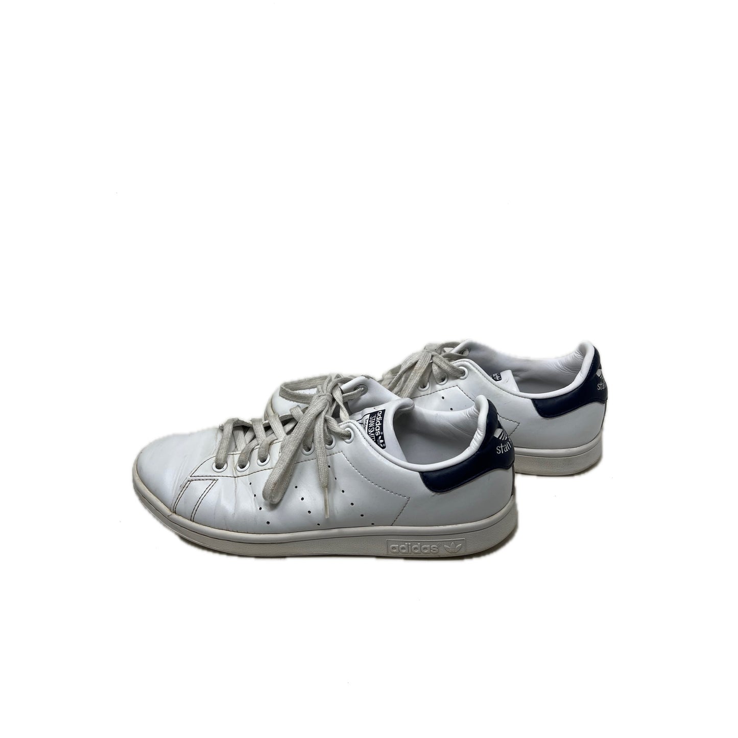adidas Stan Smith Primegreen Blanc Collegiate Navy Homme 9