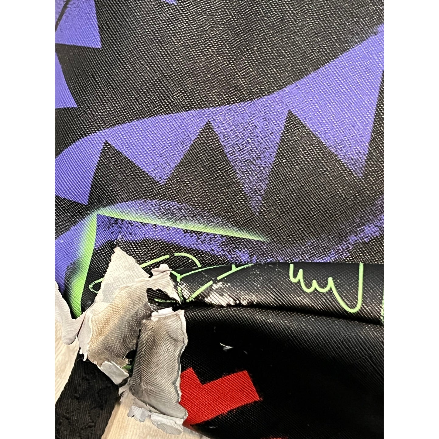 Sprayground Shark Central Stencils Backpack Includes Tags