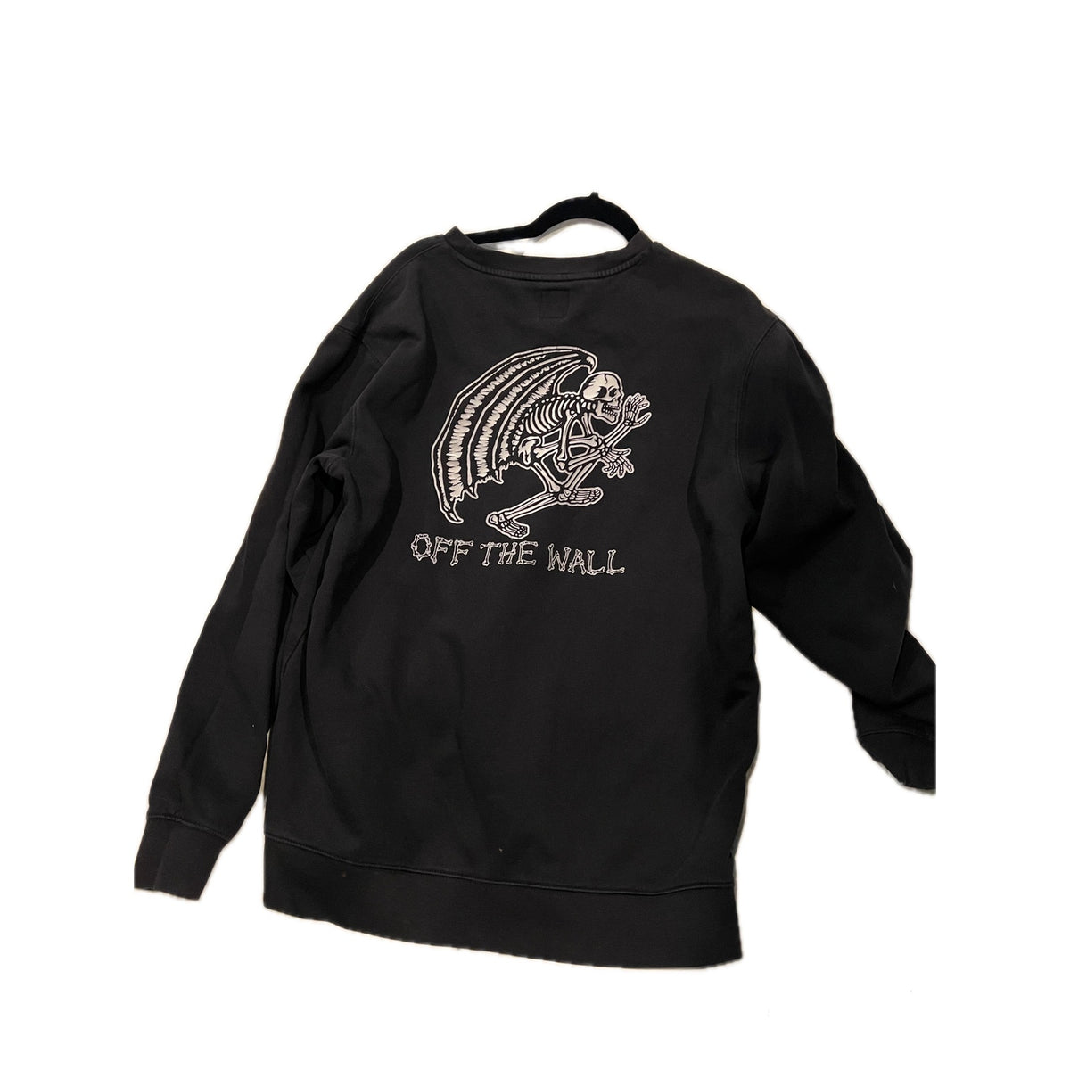 Vans Black Crewneck Sweatshirt Mens XL