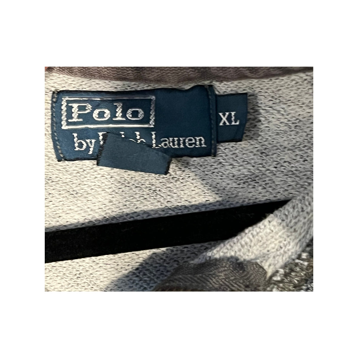 Polo Ralph Lauren Gray Full Zip Hoodie Mens XL