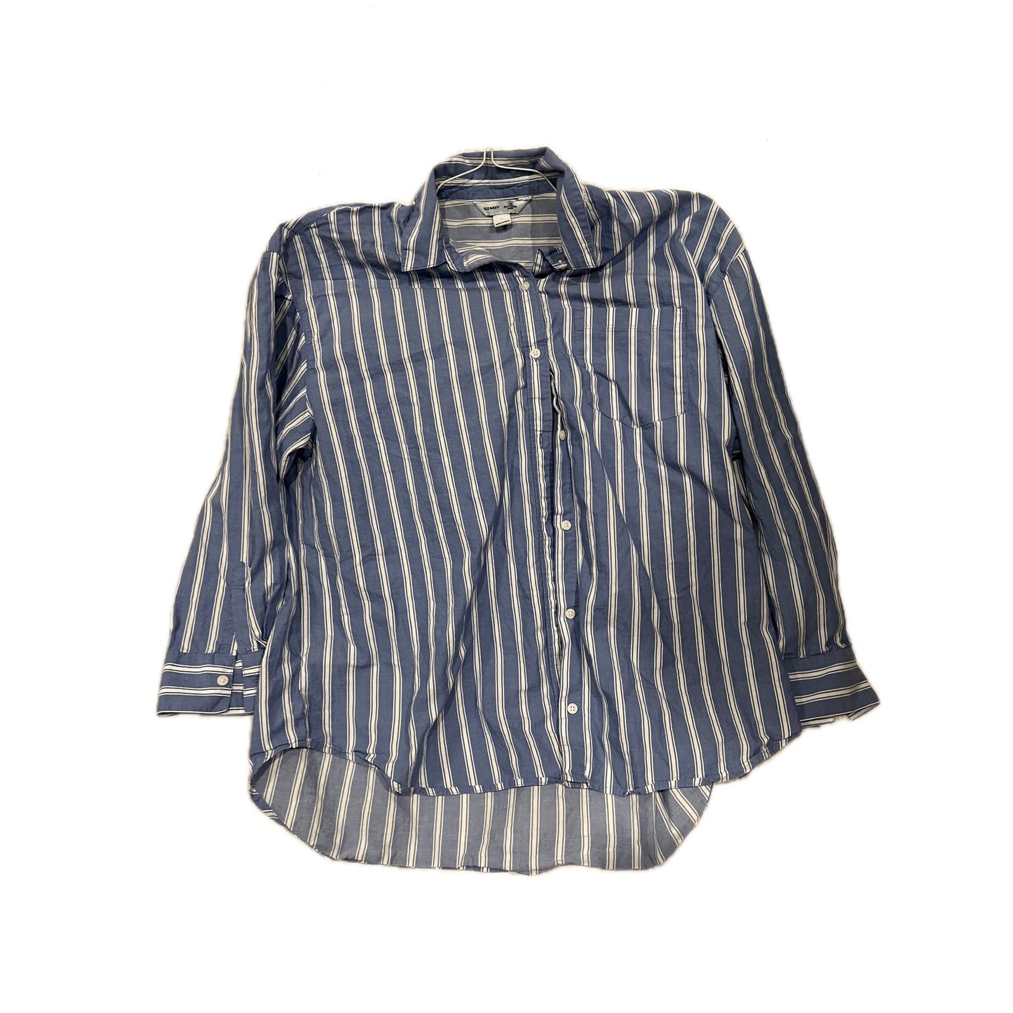 Old Navy Boyfriend Button Down Shirt Womans M