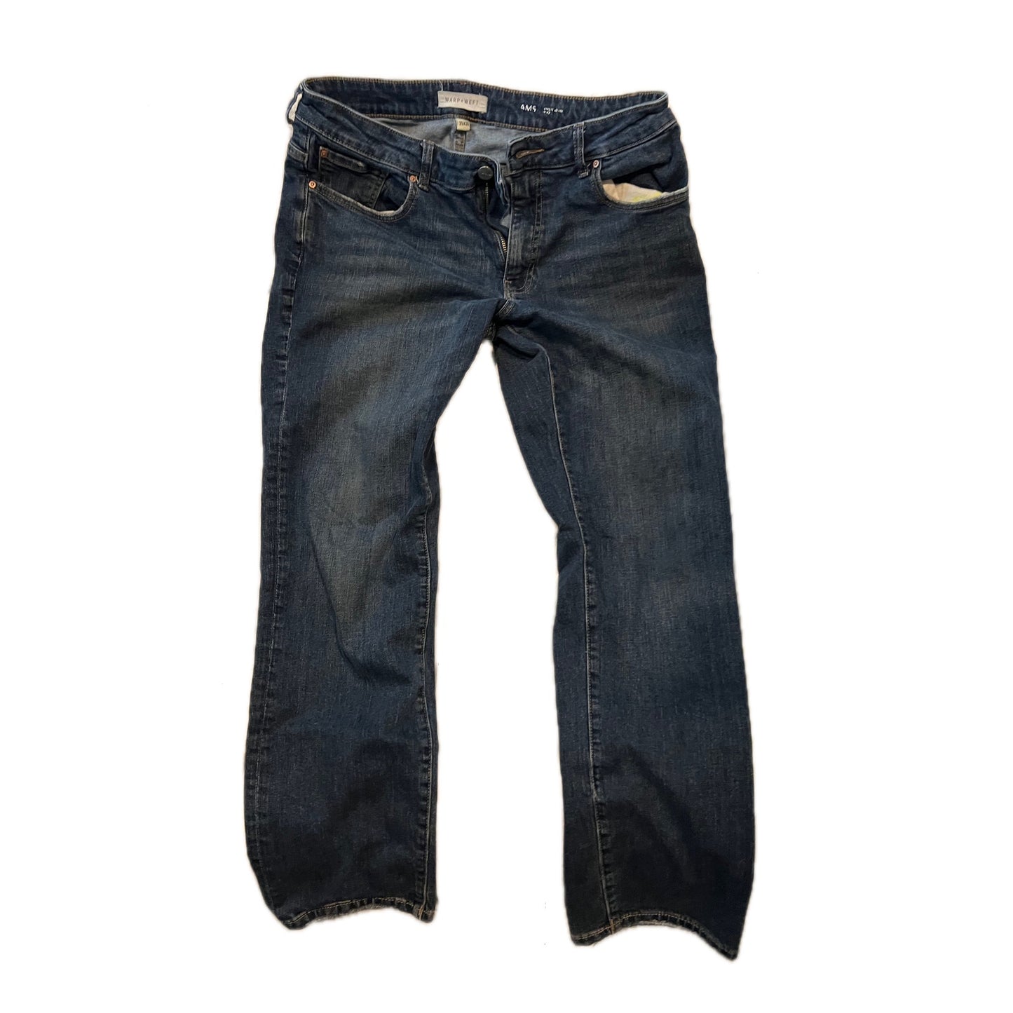 Jean coupe slim Warp + Weft AMS Amsterdam, homme, 35x30