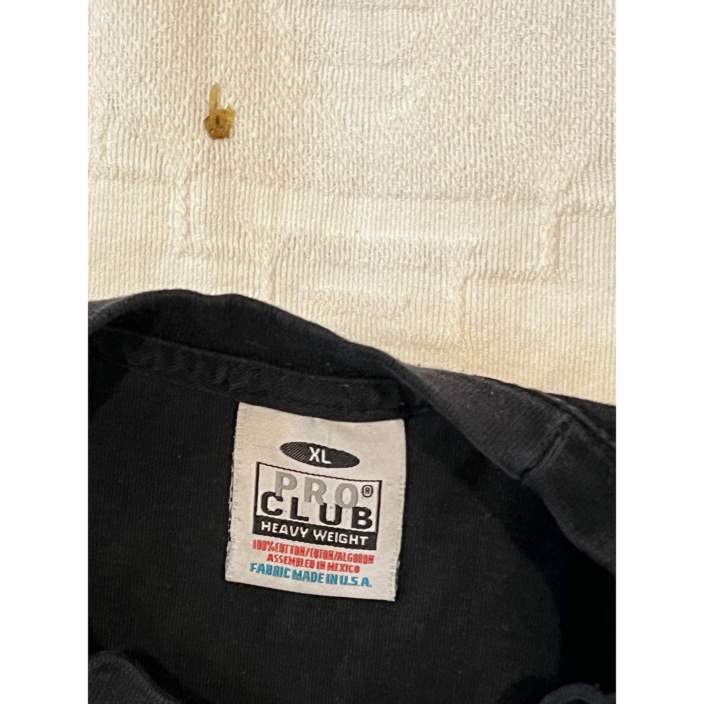 Pro Club Heavy Weight Black T-Shirt Mens XL