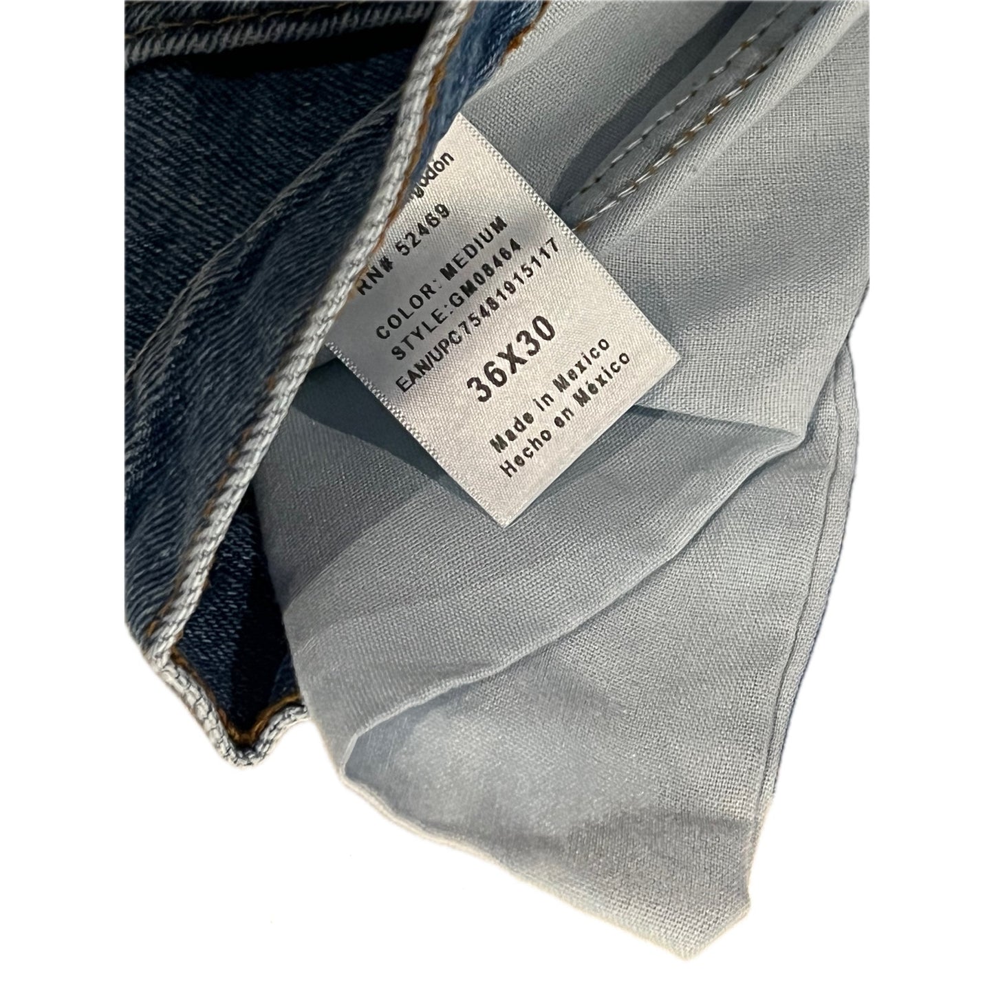 George Straight Fit Jeans Mens 36x30