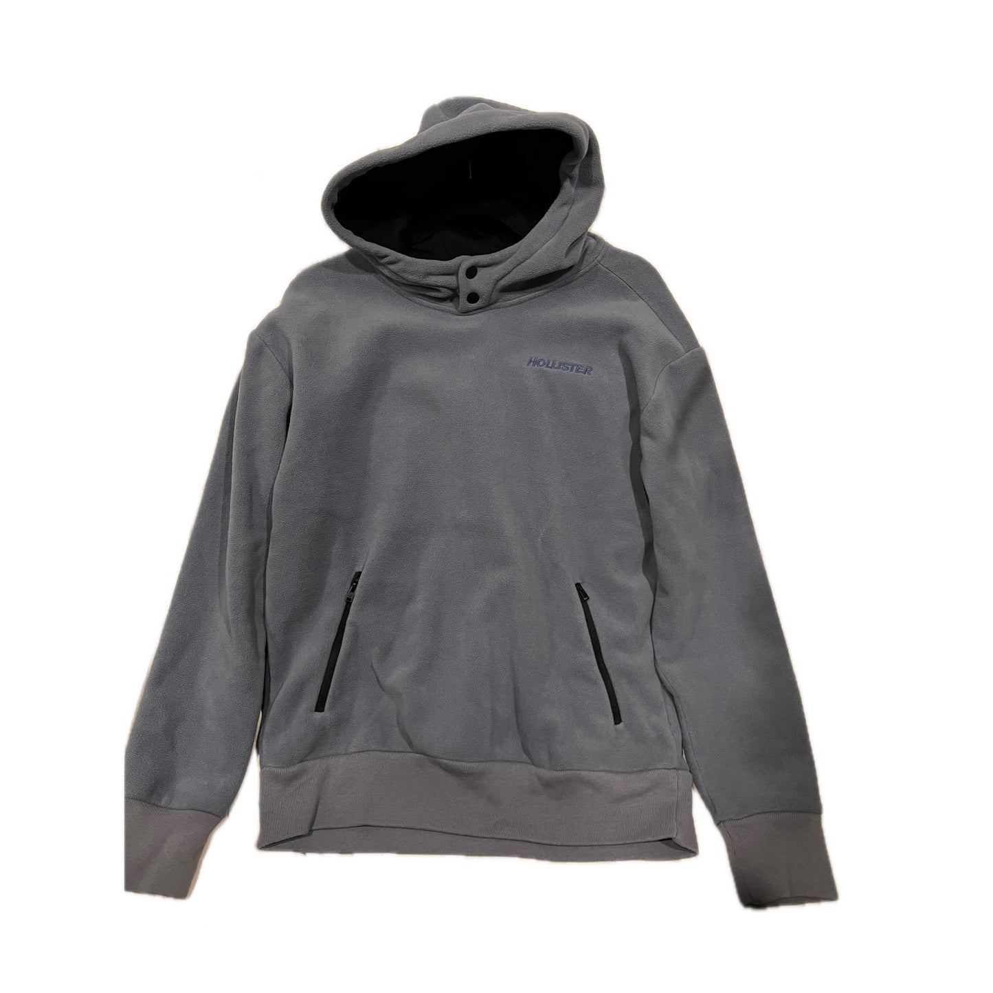 Hollister Pullover Fleece Blue Hoodie Mens Medium