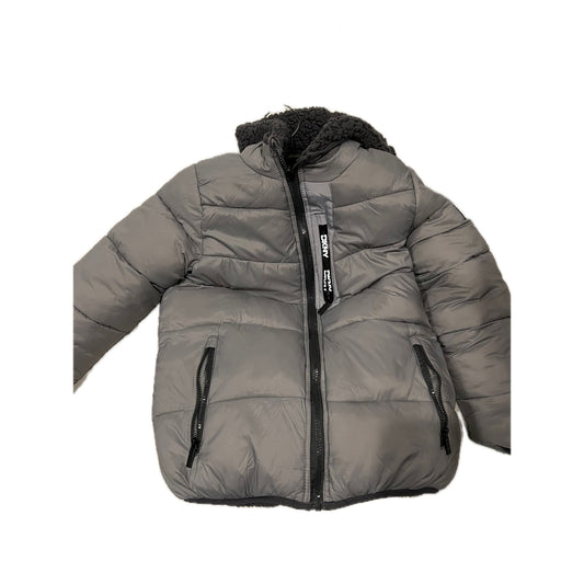 DKNY Insulated Sherpa Puffy Jacket Womans S