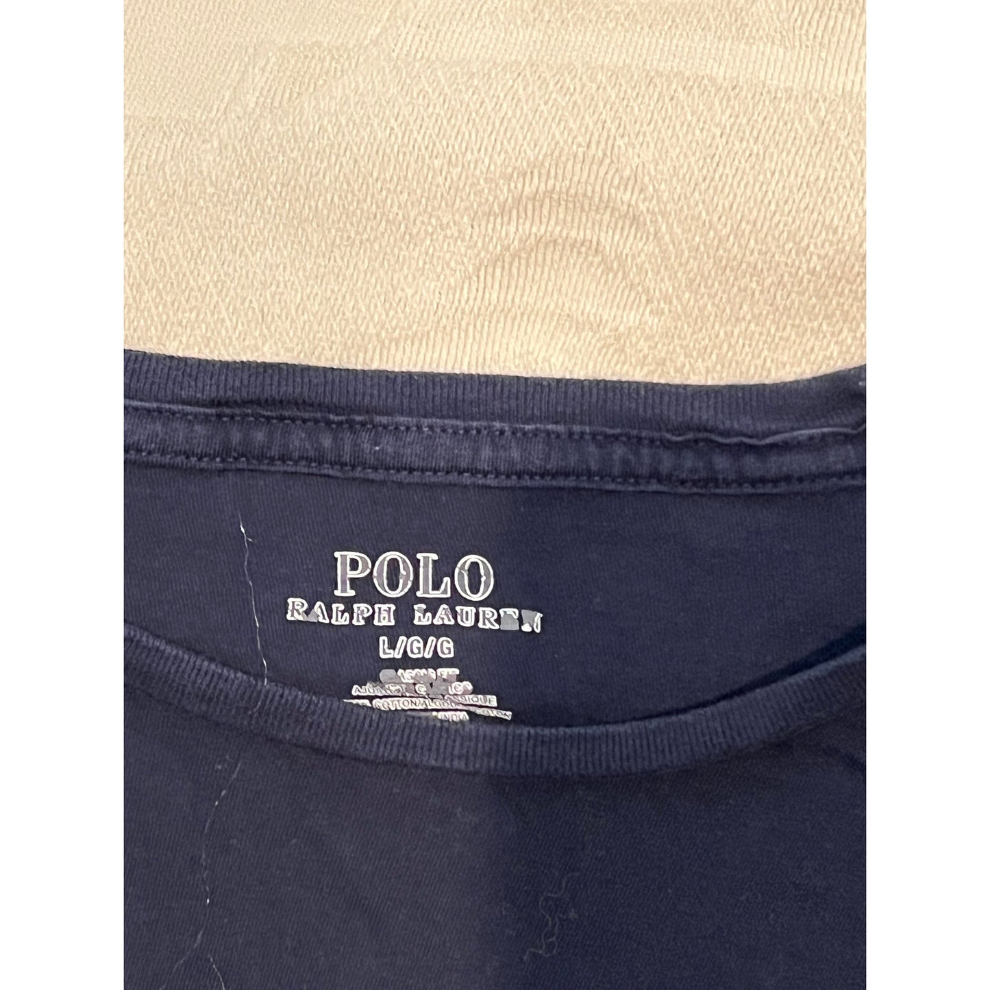 Polo Ralph Lauren Black T-Shirt Mens L
